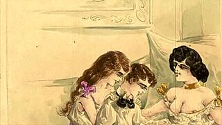 Какие секреты скрывает эта винтажная эротическая иллюстрация из прошлого?