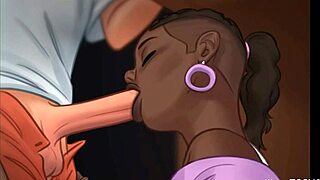 Summertime Saga - похотливая учительница соблазняет меня на дикий минет на сцене. Какая игра!