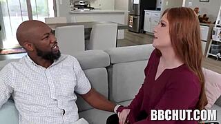 Petite Yaya Gingersnatch rides ex BBC Boswell Black hard.