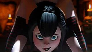 메이비스가 야생 3D 카툰 애니메이션 씬에서 뒤에서 세게 박혀. 다음은 뭐야?