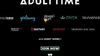 Piękna Alexa Flexy ostro w dupę i gorący facial na twarz!