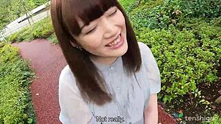 Nagisa Katagiri เปลื้องผ้าสำหรับการเย็ดหน้าตล้องครั้งแรกพร้อมเสร็จใน!