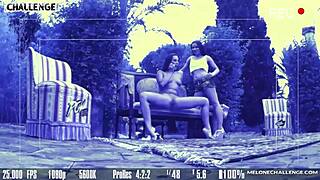 Mea Melone & Wendy Moon Rżną Hiszpańskich Facetów w Orgii na Świeżym Powietrzu