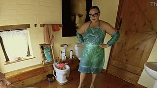 Har du sett dominatrix mistress april håndtere intens slavevedlikehold?