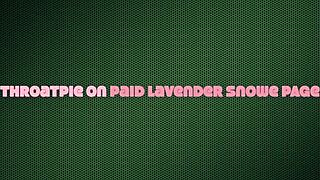 Pozri jej pekné prsty na nohách, ako prežívajú tvrdý facefuck, varovanie grafické