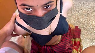 Malik bangs his nokrani desi style with dirty talk.