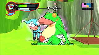 오 소 히어로 게이 헨타이 게임 포놀플레이 에피소드 9 비밀 온천 섹스 난교