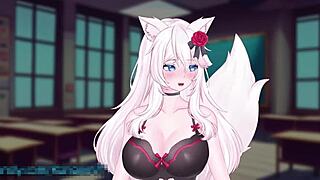 VTuber 카나코VT 공공장소에서 바이브레이터 착용 나쁜 ASMR