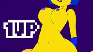 Minus8의 Ankha 편집이 야한 퍼리 카툰 플래싱을 생생하게 되살린다.