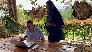 Bos Horny Bang Wanita Hamil biar Tetap Kerja di Bagian 1