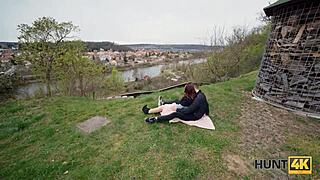 Ehi, hai mai visto un errore fatale diventare scopata selvaggia con una brunetta incinta?