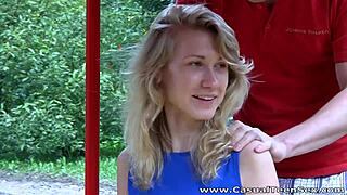 Verdorie! Ik moest deze blonde Marina nu neuken!