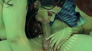 Gestopt mijn lul in gloryhole en kreeg wilde creampie