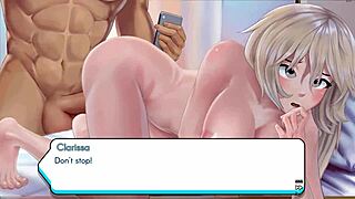 Lad os lege med kurvede gamer piger Clarissa og hendes store aktiver