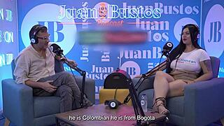 MILF Antonella Jones vesz BBC-t a gőzös podcastban