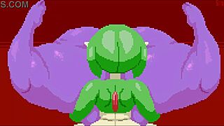 고시텔과 스피네보그가 큰 자지 액션으로 야생