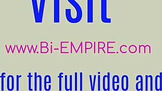 Hej, táto bisexuálna trojka sa rozbieha divoko!